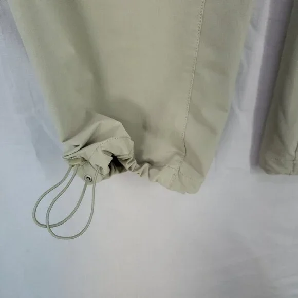 North Face Bridgeway Ankle Pants Womens 12 Green FlashDry-XD UPF 40+ Stretch - Picture 6 of 14